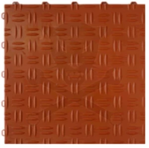 Műhelypadló - SwissDeck DiamondDeck 33,3x33,3cm Terracotta