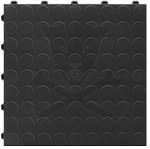 Műhelypadló - SwissDeck CoinDeck 33,3 x 33,3 cm - Jet Black