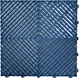 Műhelypadló - SwissDeck RibDeck Classic 33x33cm Island Blue RAL5019