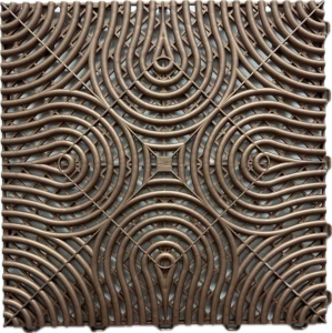 Műhelypadló - SwissDeck RibDeck Infinity 33,3x33,3cm Pearl Copper