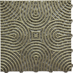 Műhelypadló - SwissDeck RibDeck Infinity 33,3x33,3cm Gold Rush