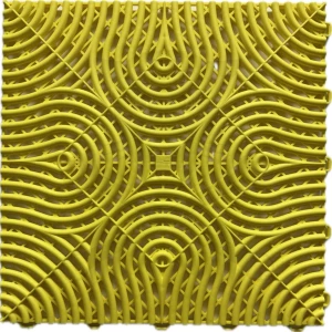 Műhelypadló - SwissDeck RibDeck Infinity 33,3x33,3cm Pearl Citrus Yellow(RDI-PCY