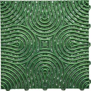 Műhelypadló - SwissDeck RibDeck Infinity 33,3x33,3cm Pearl Dark Green