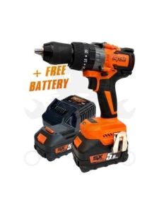 Ütvefúró-csavarbehajtó, akkus 18V   65 Nm 2x5.0Ah -  SP Tools