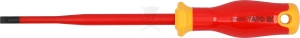 Csavarhúzó szigetelt lapos 6,5x150 mm VDE 1000V - Slim - Yato