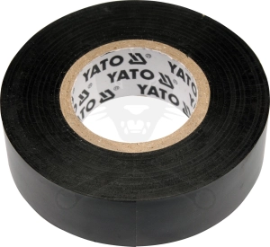 Szigetelőszalag 20m fekete 0.13x19 mm - Yato