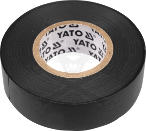 Szigetelőszalag 20m fekete 0.13x15 mm - Yato