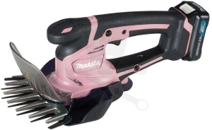 Fűszegélyvágó olló, 12V 1x2 Ah - kefementes - PINK - Makita