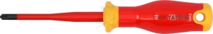 Csavarhúzó VDE 1000 V szigetelt +-/PZ2x100 mm - Slim - Yato
