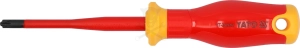 Csavarhúzó VDE 1000 V szigetelt +-/PZ2x100 mm - Slim - Yato