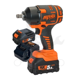 Ütvecsavarozó, akkus 18V 970 Nm 1/2" 2db 5Ah - SP Tools