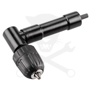 Sarokfúró adapter 90° ipari 1/4", gyorstokmánnyal - Graphite