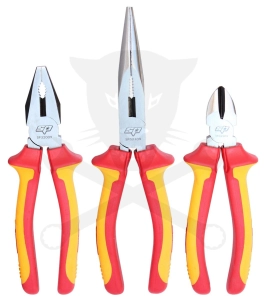 Fogó 1000V szigetelt készlet VDE 3 db-os - SP Tools