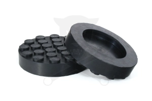 Gumipogácsa csápos emelőhöz 120/ 85 mm-es peremes+betét pöttyös