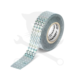 Jelölőszalag - madárriasztó - 30 m x 24 mm - irizáló - Handy
