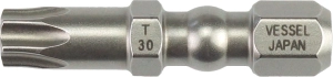 Bit torx 1/4" T30*30 mm - 5 db/doboz - Vessel