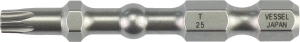 Bit torx 1/4" T25*50 mm - 5 db/doboz - Vessel