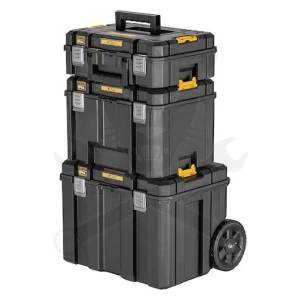 Szerszámos láda gurulós szett - TSTAK - IP54 vízálló - DeWalt
