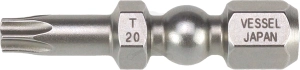 Bit torx 1/4" T20*30 mm - 5 db/doboz - Vessel