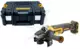 Sarokcsiszoló, akkus 18V 125 mm - akku nélkül - kofferben, DeWalt