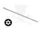 Bit torx 10 mm T55*200 mm hatágú lyukas