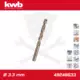 Csigafúró  3,3 mm HSS-G Co5 DIN 338 Twist, profi - KWB