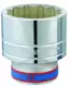 Dugókulcs - crowafej 1" 12 szög normál 60 mm