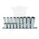 Dugókulcs - crowafej készlet 1/2" belső torx E10-E24 hosszított 9 db-os BGS