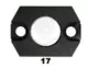 Pichler tartozék PSA20TON-2.2HDI-17 rögzítő lap adapter - A