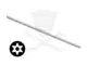 Bit torx 1/4" T25*160 mm hatágú lyukas