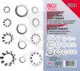 Rugós + körmös alátét készlet 720 db-os 6-8-10 és 1/4"-5/16"-3/8" - BGS