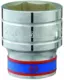 Dugókulcs - crowafej 1/2" 6 lap normál 39 mm KingTony