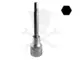 Rátűzőkulcs - crowa+bit 1/2" imbusz  6 mm, hosszú