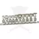 Dugókulcs - crowafej készlet 3/8" 12 sz. csuklós 10-19 mm Genius