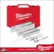 Dugókulcs készlet 1/4" 50 r. speciális FOUR-FLAT METR-COLOS - Milwau