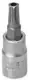 Rátűzőkulcs - crowa+bit 1/4" torx, furatos TPX27