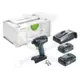 Ütvefúró-csavarbehajtó, akkus 18V 2db 4Ah TID 18 HPC 4,0 I-Plus -Festool