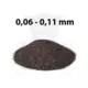 Szóróanyag normálkorund barna NK150 = 0,06 - 0,11 mm -25 kg