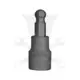 Rátűzőkulcs - crowa+bit 3/8" imbusz H8 mm gömbvégű