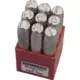 Számbeütő készlet, kézi 9 db-os 12 mm (KEN-560-6080K)