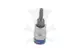 Rátűzőkulcs - crowa+bit 1/4" torx, furatos TPX10 - King Tony