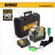 Szintezőléz, keresztlézer ZÖLD 10.8V IP65 360° - DeWalt