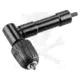 Sarokfúró adapter 90° ipari 1/4", gyorstokmánnyal - Graphite