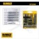 Fűrészlap dekopírfűrészhez, fára készlet. - 10 r. - DeWalt