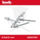 Popszegecs, alu-horganyzott DIN 7337 3.2x6.5 mm 50 db-os - KWB