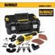 Multifunkciós vágógép, 300W tartozékokkal, kofferben - DeWalt