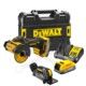 Sarokcsiszoló, akkus 18V  76 mm 2 db 1.7 Ah - kofferben, DeWalt