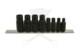Adapter készlet menetfúrókhoz  8 db-os 4 lapú M1.5-M14 -mágneses- Laser