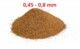 Szóróanyag Dióhéj szemcse örlemény 0,45-0,80 mm -Nutshell Granules-25 kg