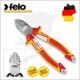 Fogó 1000V szigetelt oldalcsípő 160 mm VDE, ipari - Felo (581 016 40)